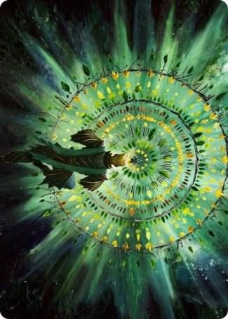 Verdant Mastery Art Card card image