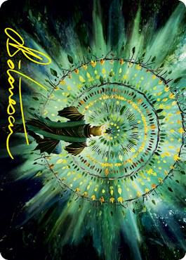 Verdant Mastery Art Card (Gold-Stamped Signature) card image