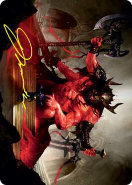 Awaken the Blood Avatar Art Card (Gold-Stamped Signature) card image