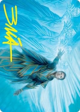 Echoing Equation Art Card (Gold-Stamped Signature) card image