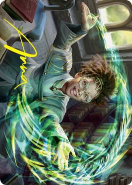 Eureka Moment Art Card (Gold-Stamped Signature) card image