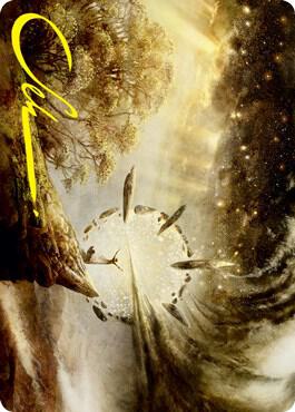 Harness Infinity Art Card (Gold-Stamped Signature) card image