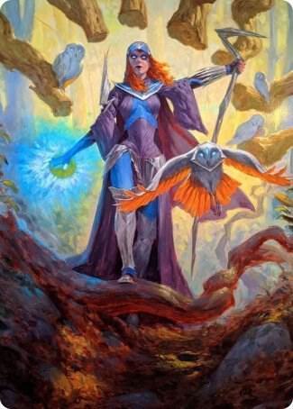 Kasmina, Enigma Sage Art Card card image