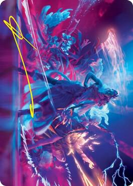 Prismari Command Art Card (Gold-Stamped Signature) card image