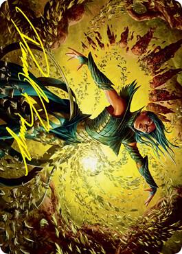 Dragonsguard Elite Art Card (16/81) (Gold-Stamped Signature) card image