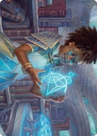 Zimone, Quandrix Prodigy Art Card card image