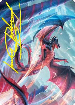 Galazeth Prismari Art Card (Gold-Stamped Signature) card image