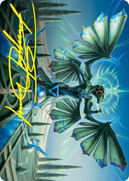 Tanazir Quandrix Art Card (Gold-Stamped Signature) card image