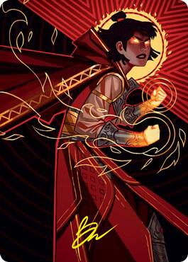 Infuriate Art Card (Gold-Stamped Signature) card image