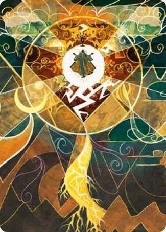 Lightning Bolt Art Card card image
