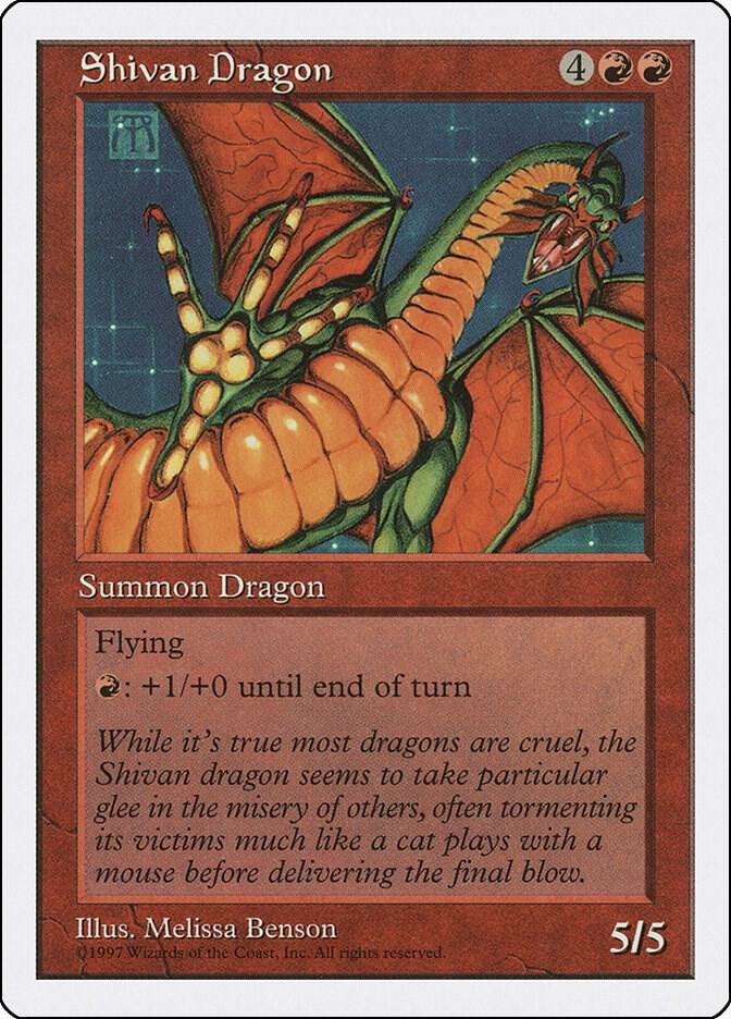 Shivan Dragon card image