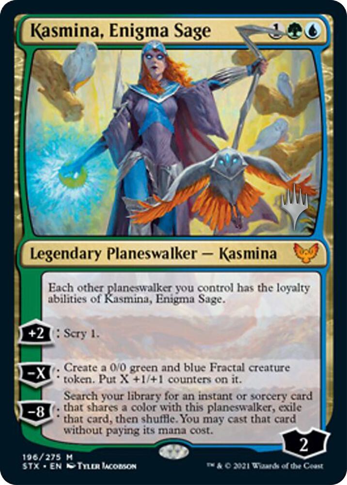 Kasmina, Enigma Sage card image