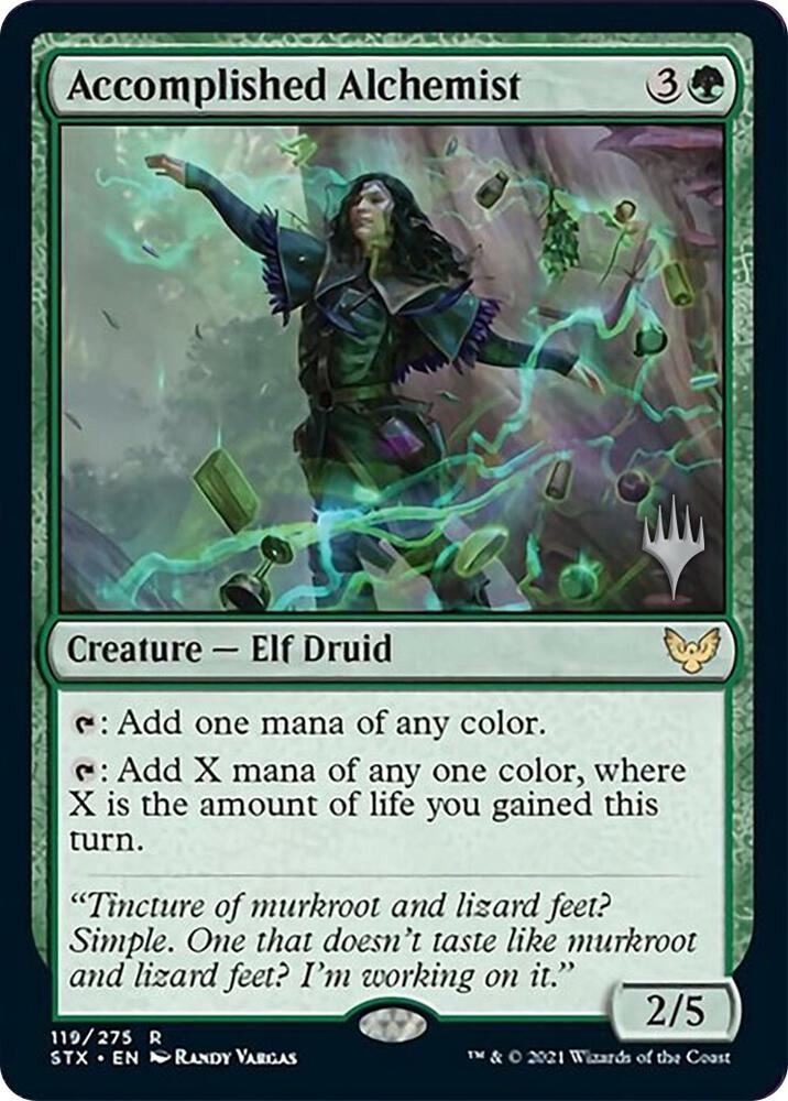 Accomplished Alchemist card image