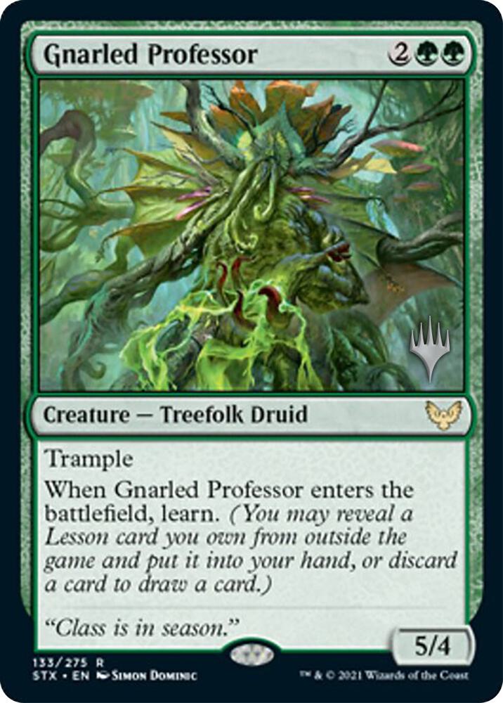Gnarled Professor card image