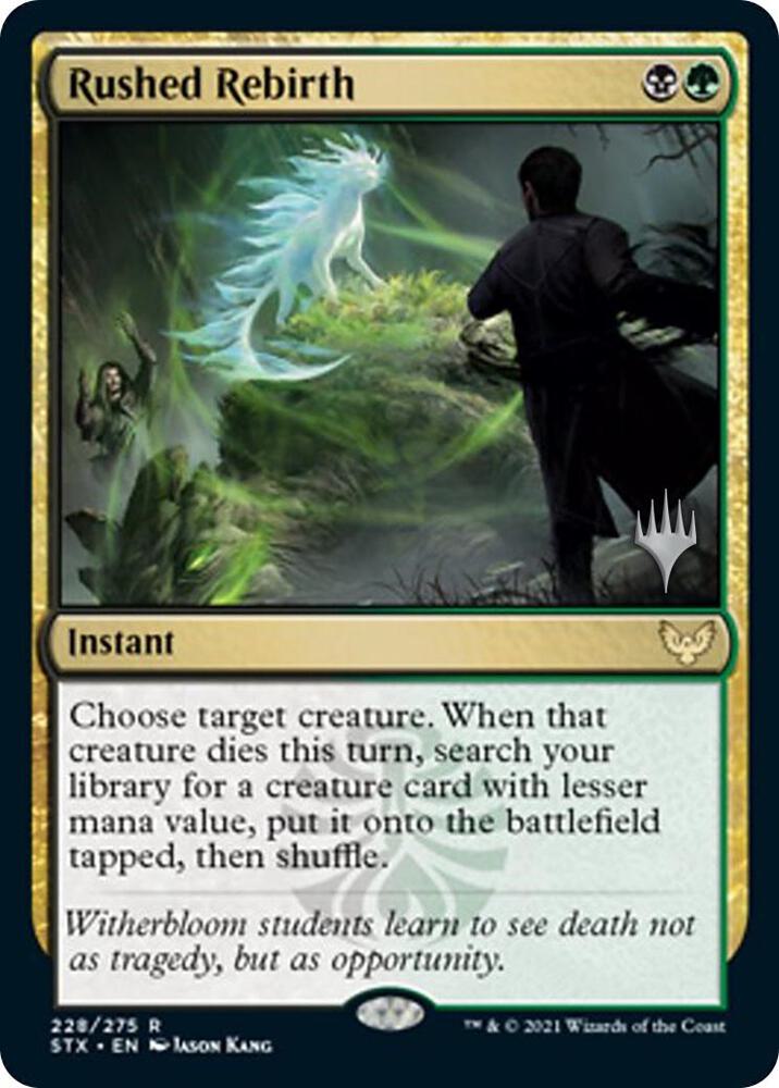 Rushed Rebirth card image