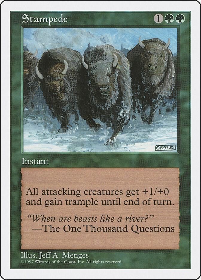 Stampede card image