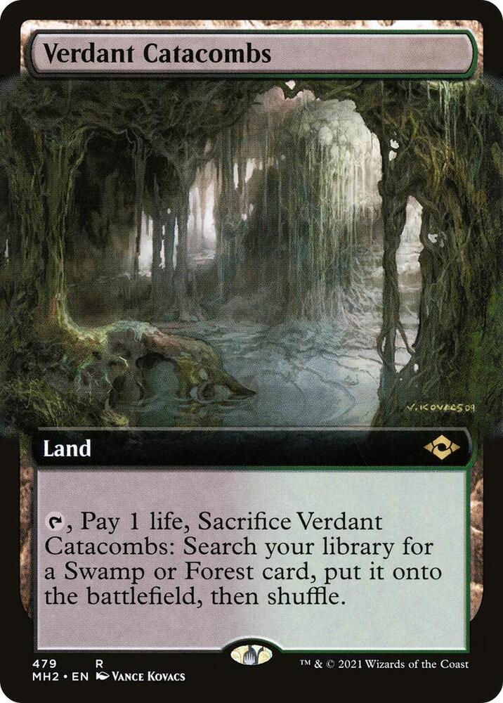 Verdant Catacombs (Extended Art) card image