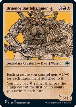 Bruenor Battlehammer (Showcase) card image