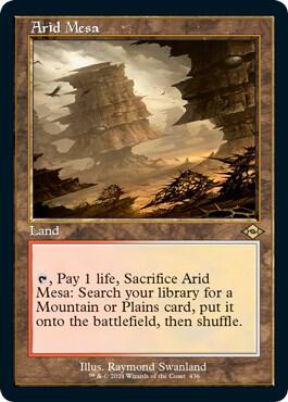 Arid Mesa (Retro Frame) (Foil Etched) card image