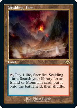 Scalding Tarn (Retro Frame) (Foil Etched) card image