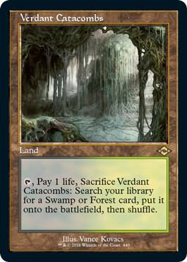 Verdant Catacombs (Retro Frame) (Foil Etched) card image