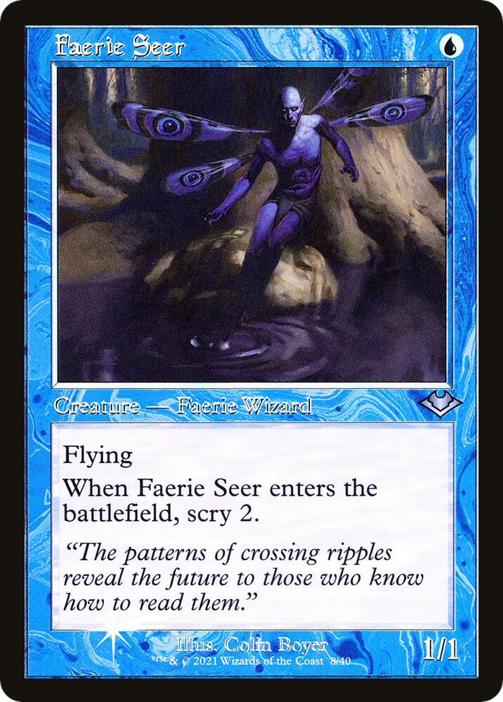 Faerie Seer (Retro Frame) card image