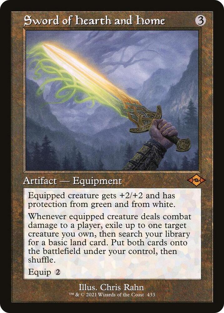 Sword of Hearth and Home (Retro Frame) card image