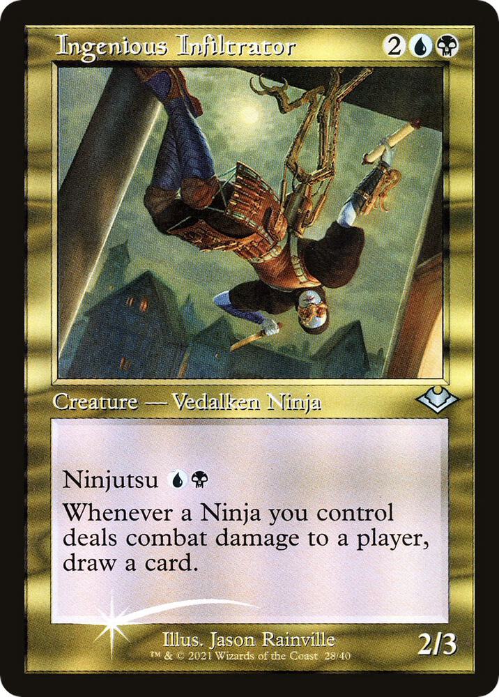 Ingenious Infiltrator (Retro Frame) card image