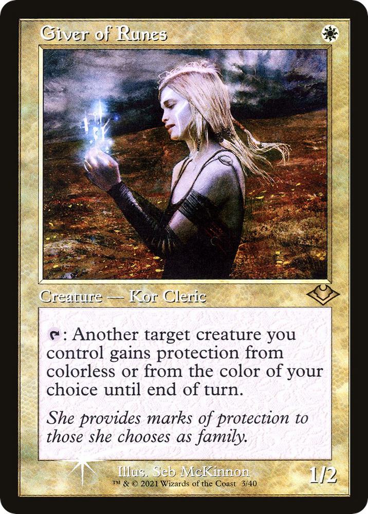 Giver of Runes (Retro Frame) card image