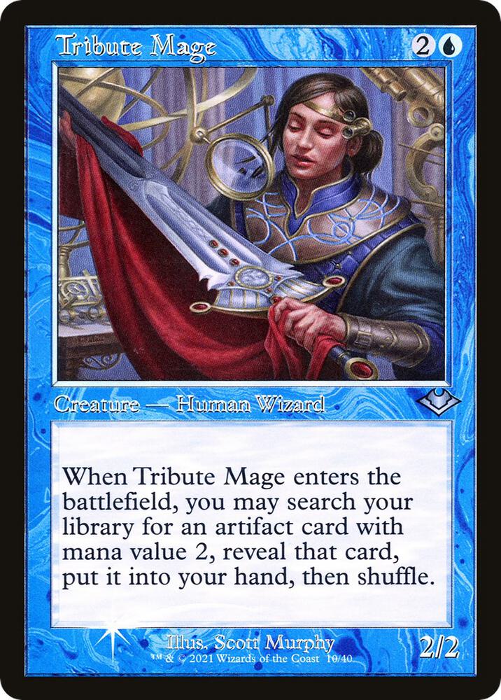 Tribute Mage (Retro Frame) card image