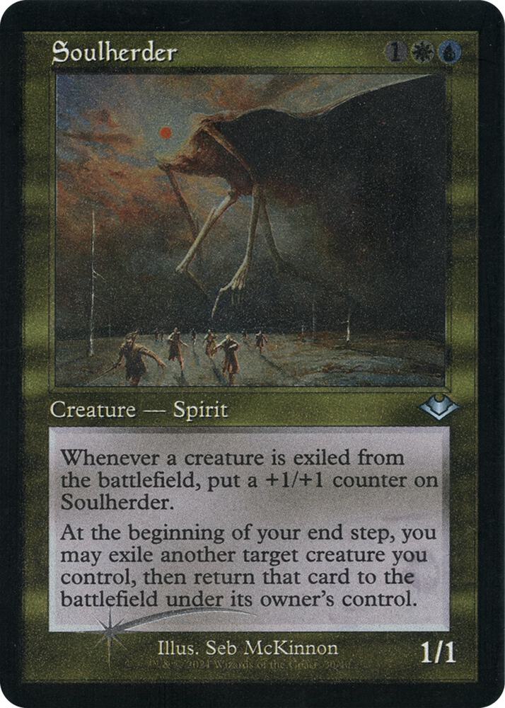 Soulherder (Retro Frame) (Foil Etched) card image