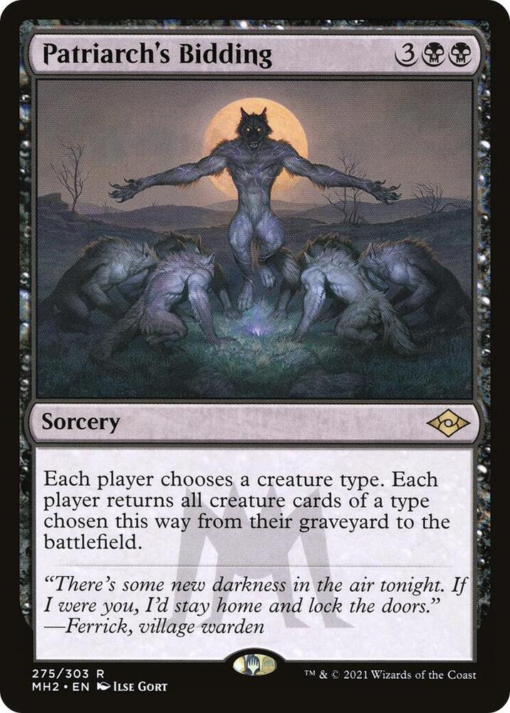 Patriarch's Bidding card image