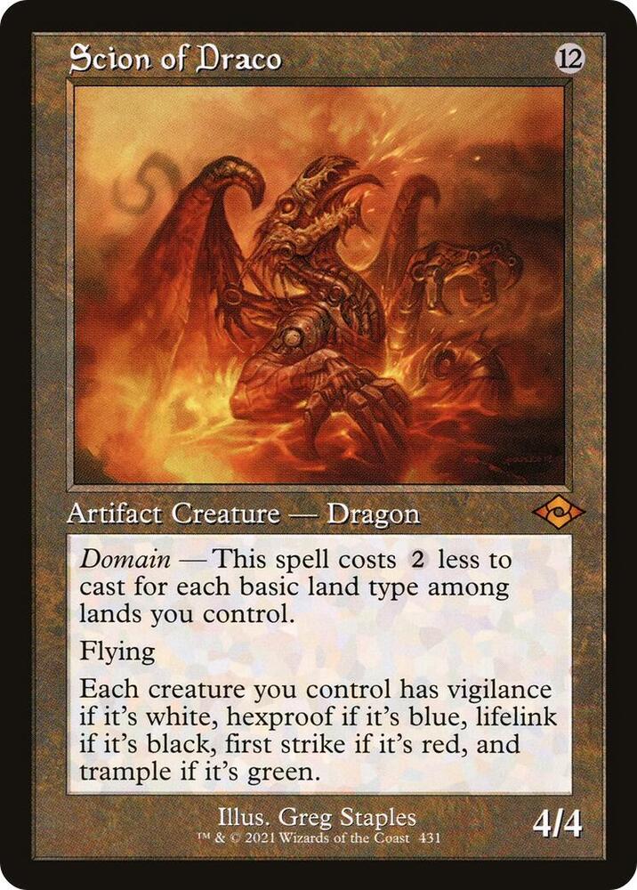 Scion of Draco (Retro Frame) card image