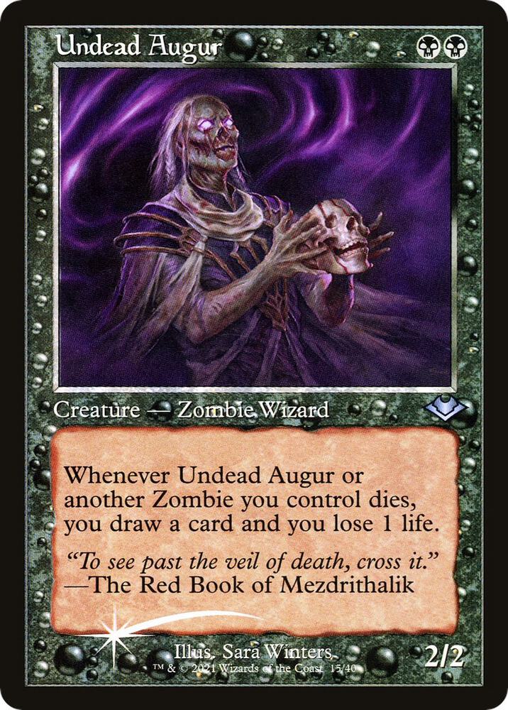 Undead Augur (Retro Frame) card image