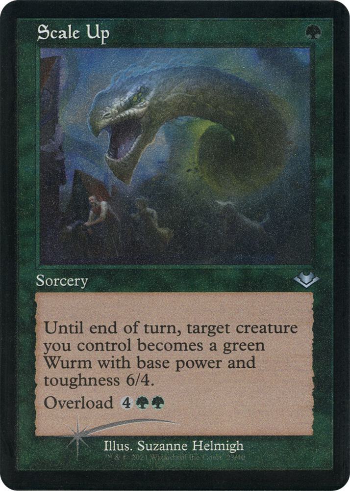 Scale Up (Retro Frame) (Foil Etched) card image