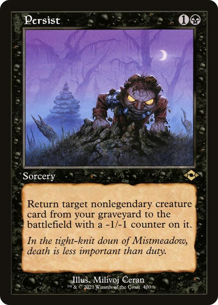 Persist (Retro Frame) card image