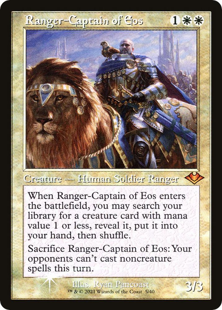 Ranger-Captain of Eos (Retro Frame) card image