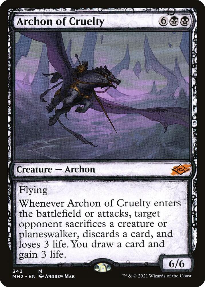 Archon of Cruelty (Showcase) card image