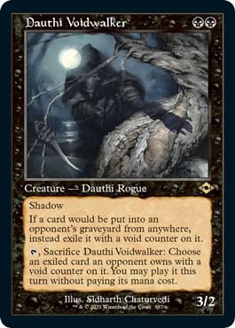 Dauthi Voidwalker (Retro Frame) (Foil Etched) card image