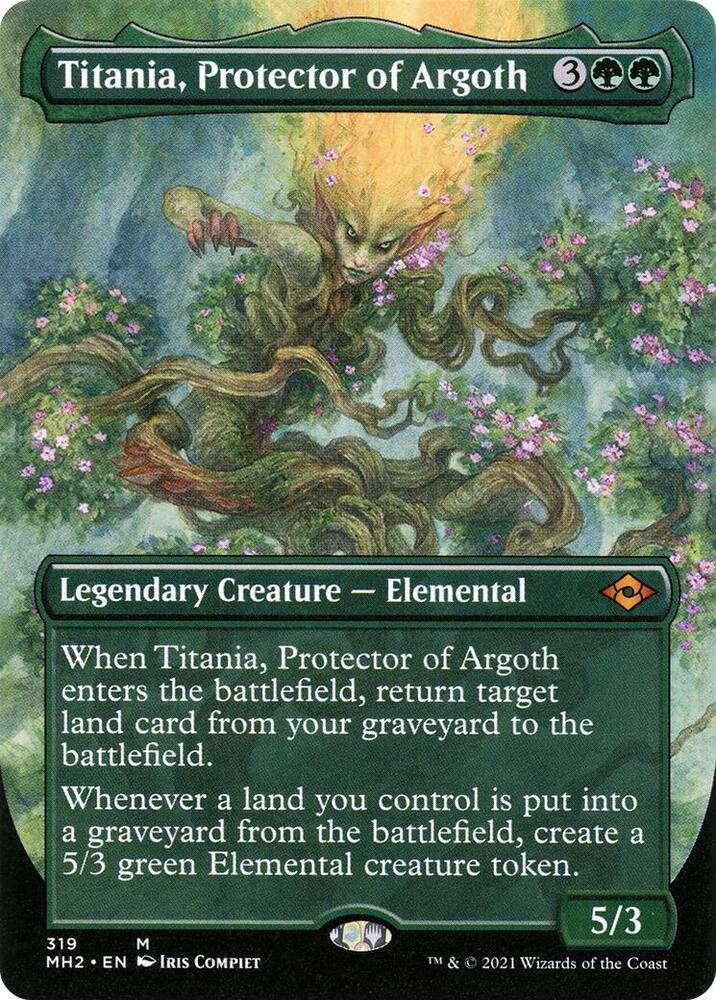 Titania, Protector of Argoth (Borderless) card image