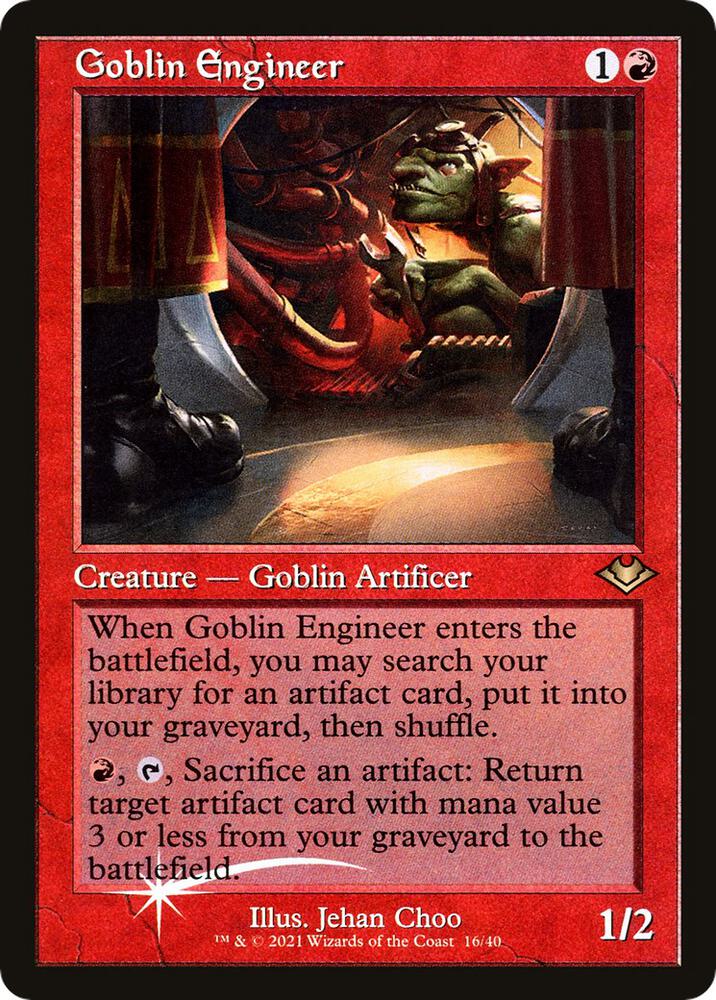 Goblin Engineer (Retro Frame) card image