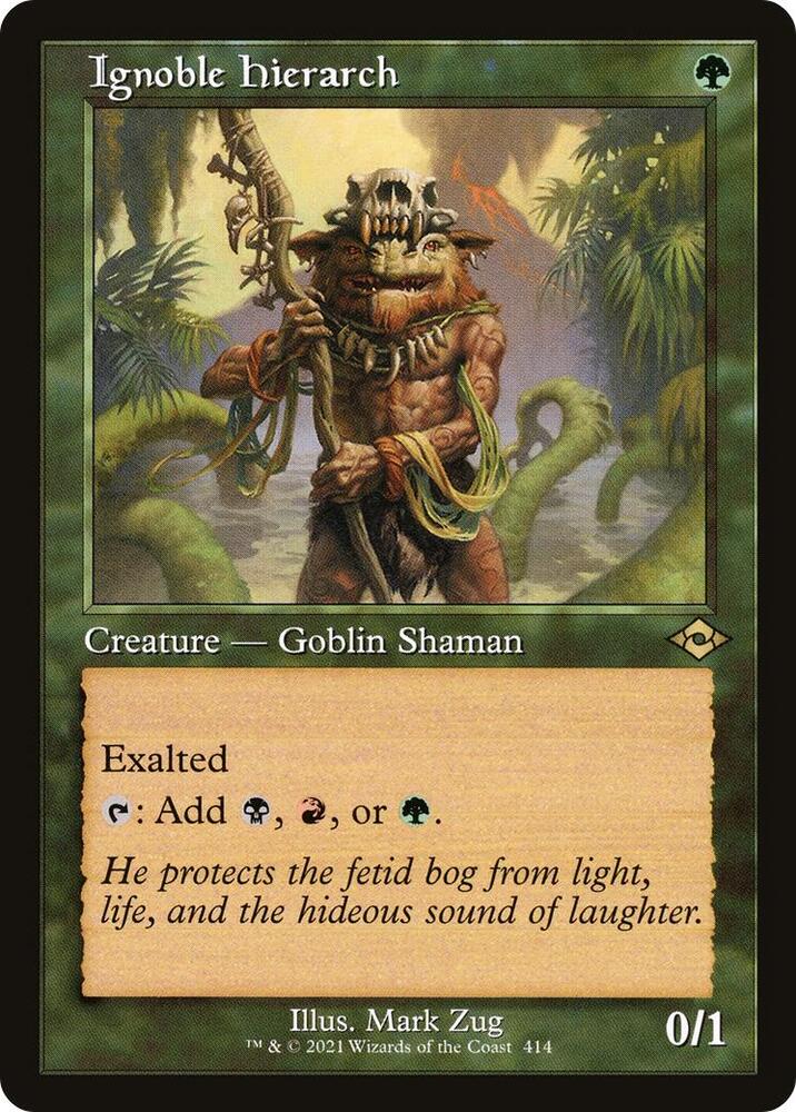Ignoble Hierarch (Retro Frame) card image