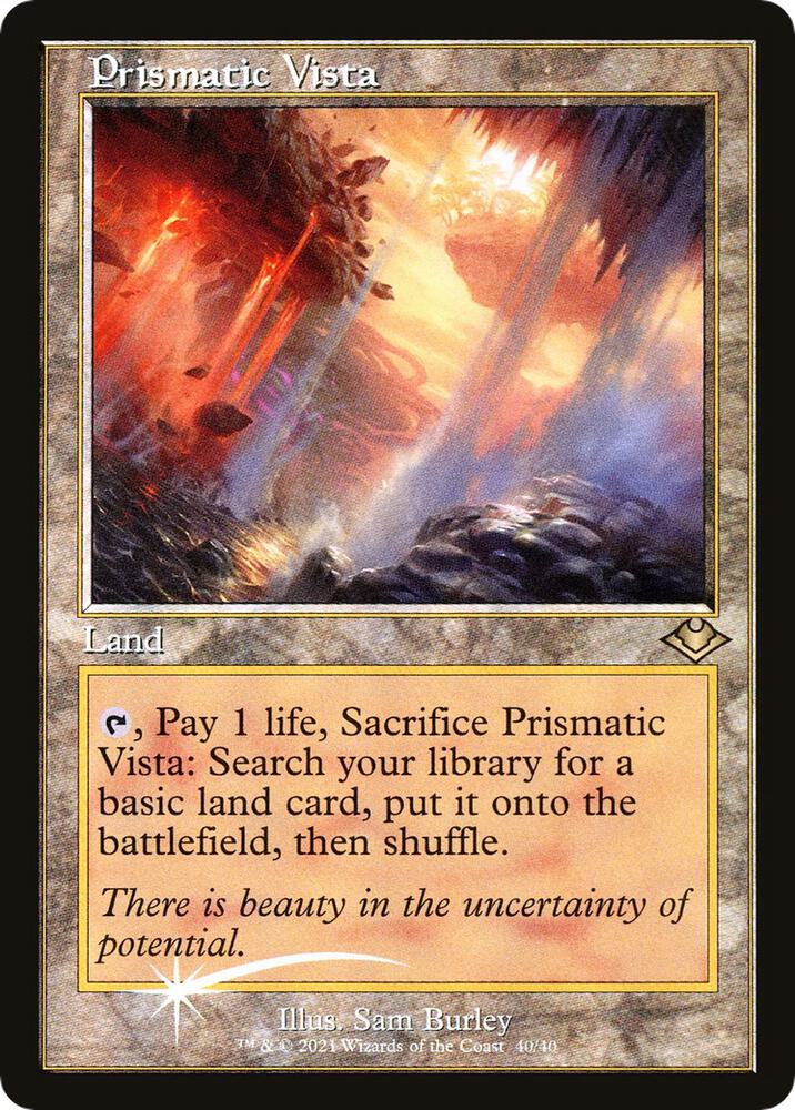 Prismatic Vista (Retro Frame) card image