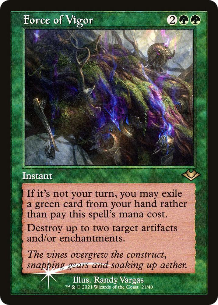 Force of Vigor (Retro Frame) card image