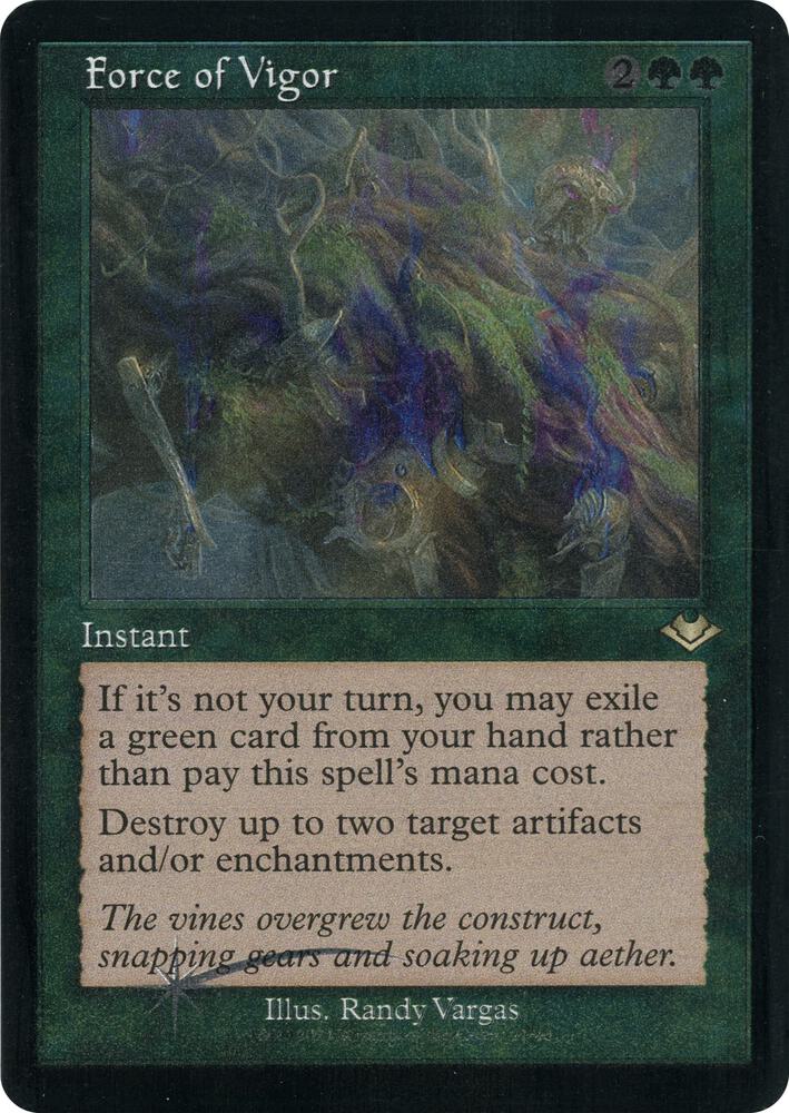 Force of Vigor (Retro Frame) (Foil Etched) card image