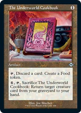 The Underworld Cookbook (Retro Frame) (Foil Etched) card image
