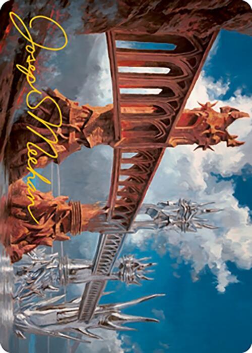 Silverbluff Bridge Art Card (Gold-Stamped Signature) card image