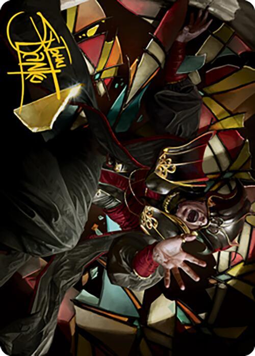 Prismatic Ending Art Card (Gold-Stamped Signature) card image