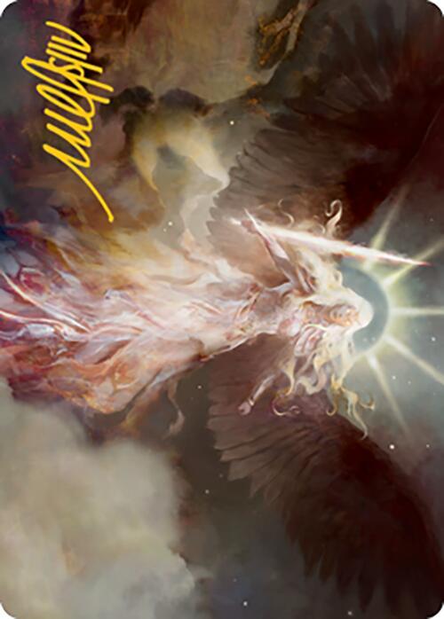 Serra's Emissary Art Card (Gold-Stamped Signature) card image