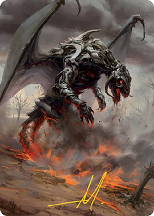 Scion of Draco Art Card (Gold-Stamped Signature) card image